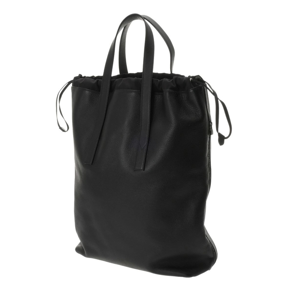 Louis Vuitton Cabas Leather Handbag Taiga Bag Ardoise Tote Black